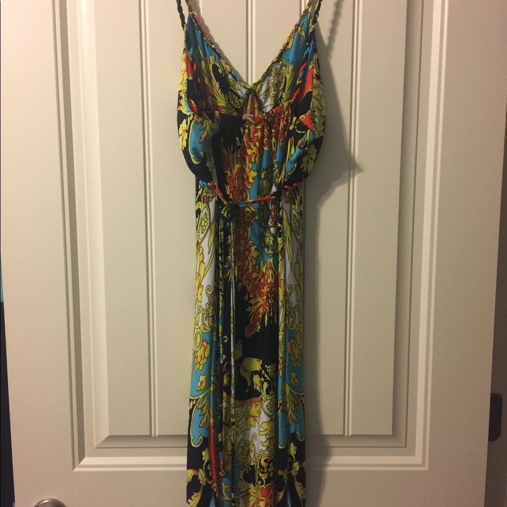 ☀️Beautiful Multi-Color Dress-Size L☀️ - Picture 5 of 6
